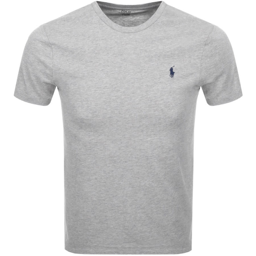 Alternative Image for ProductRalph Lauren Crew Neck Custom Fit T Shirt Grey1